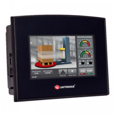 SM43-J-TA22 Контроллер SAMBA: 4,3" 24VDC, 12DI, 2AI, 1HS/Энкодер, 2PT100/TC, 8DO, 2AO Unitronics