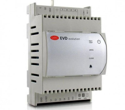 EVD0000T41 Драйвер CAREL EVD Evolution для 2-х клапанов EEV, pLAN протокол, уп. 10 шт
