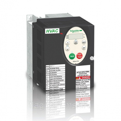 Частотный преобразователь Schneider Electric (Шнайдер Электрик) 1.5кВт 480В IP21 (ATV212HU15N4)
